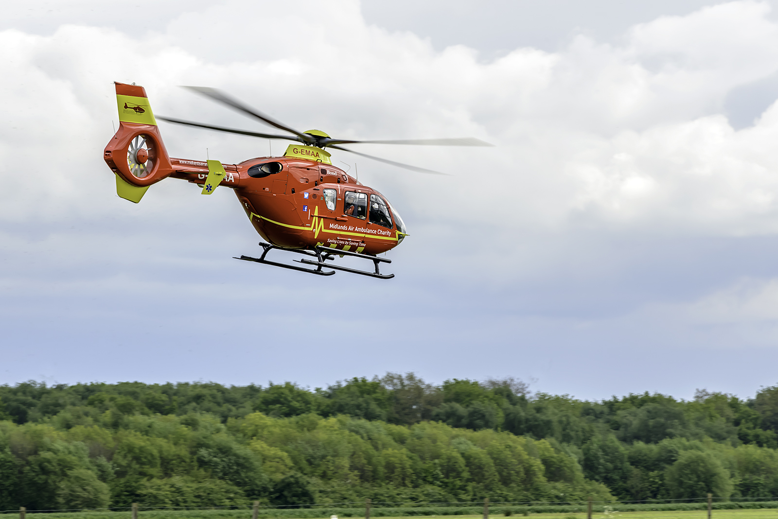 Motorcyclist airlifted