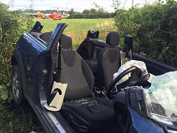 Case 2 - RTA car and railings