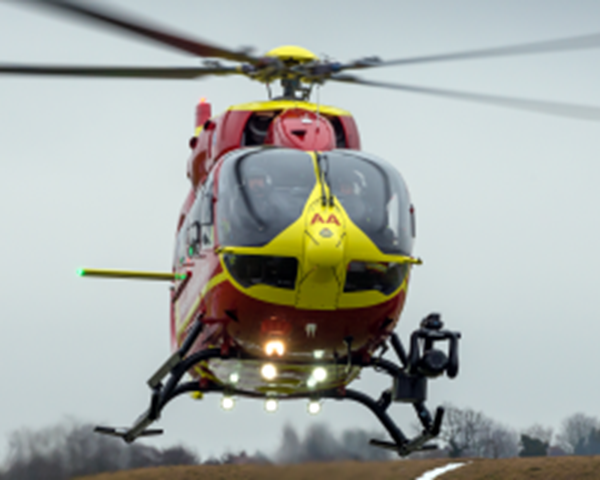 Man Airlifted to Hospital in Swinfen