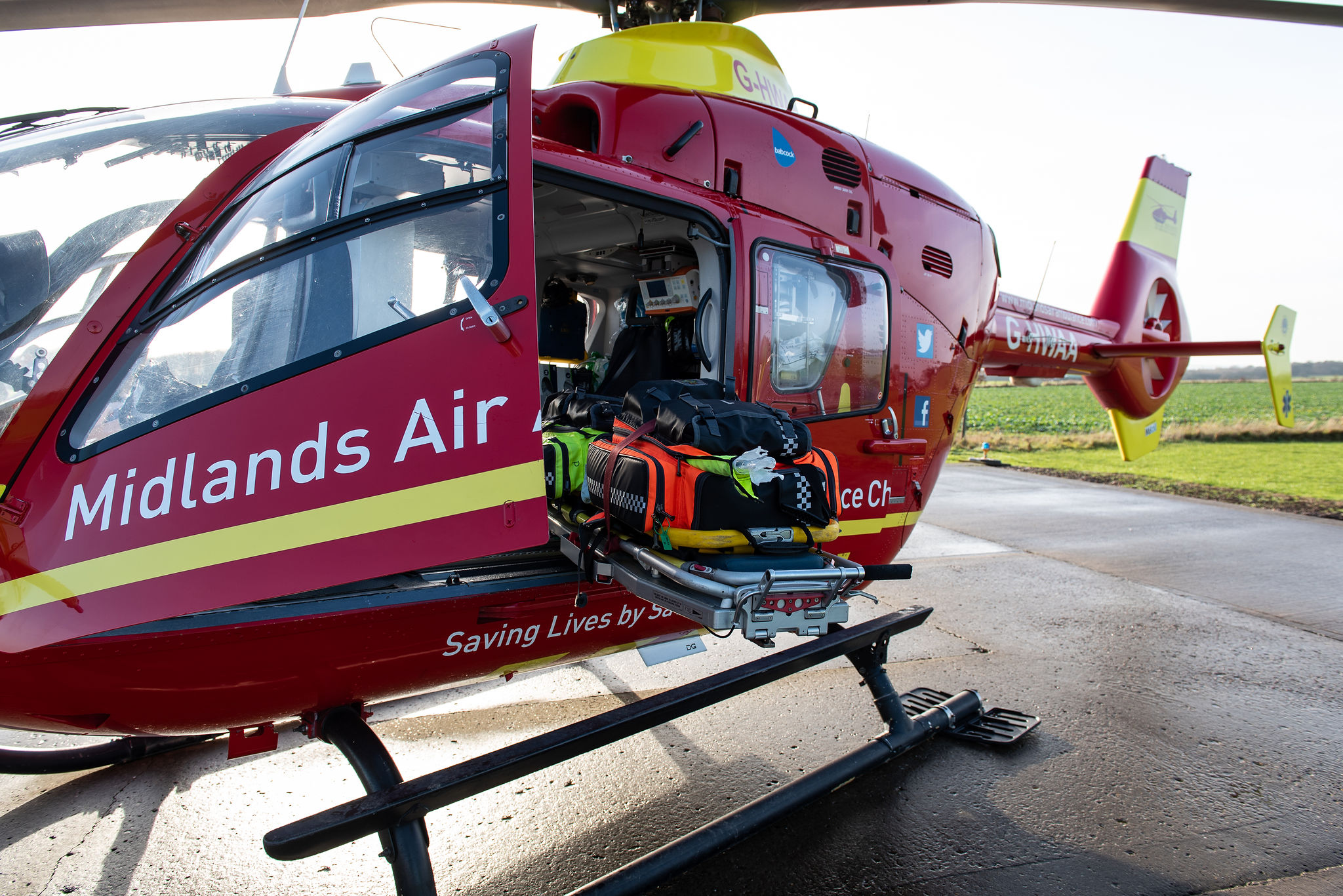 Woman Airlifted To Major Trauma Centre After Crash