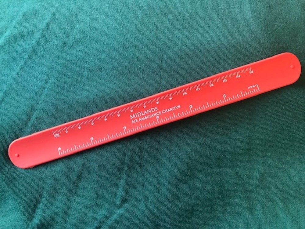 Snap Band Ruler | Midlands Air Ambulance Charity