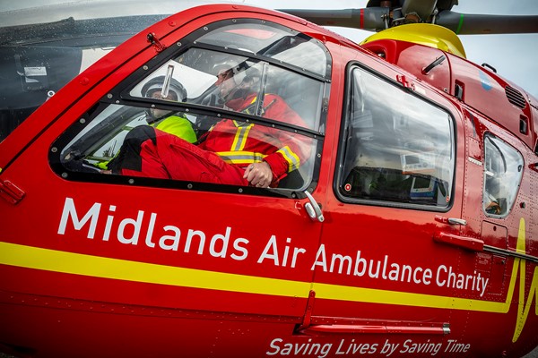 Pedestrian Airlifted Following Newport RTC | Midlands Air Ambulance Charity