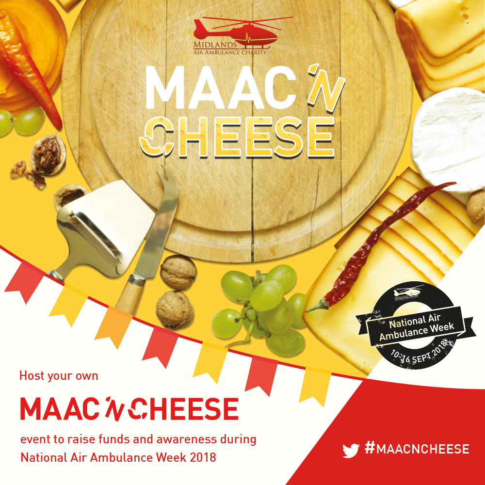 Cheesy Fundraising For National Air Ambulance Week