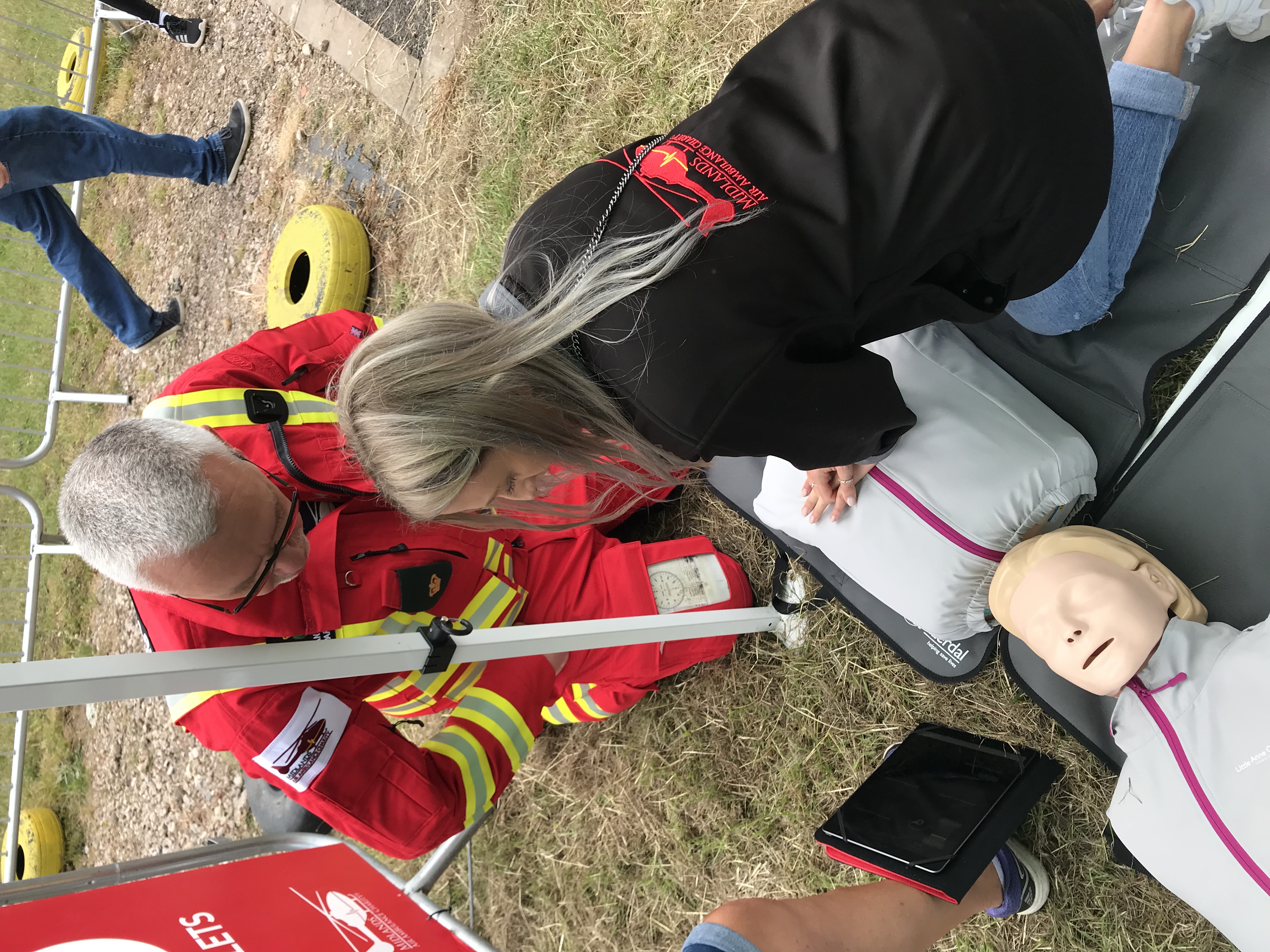 Midlands Air Ambulance Charity’s Commitment to CPR Training