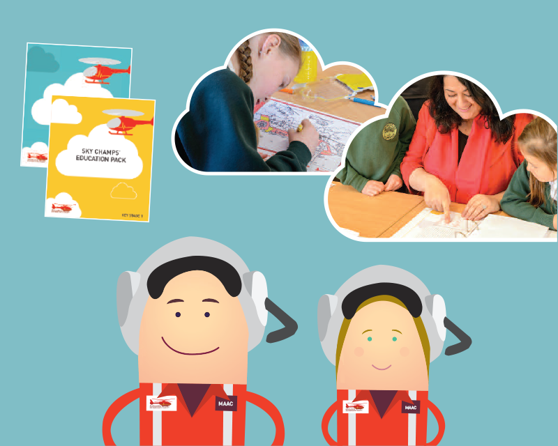 Virtual Learning With Midlands Air Ambulance Charity’s Sky Champs