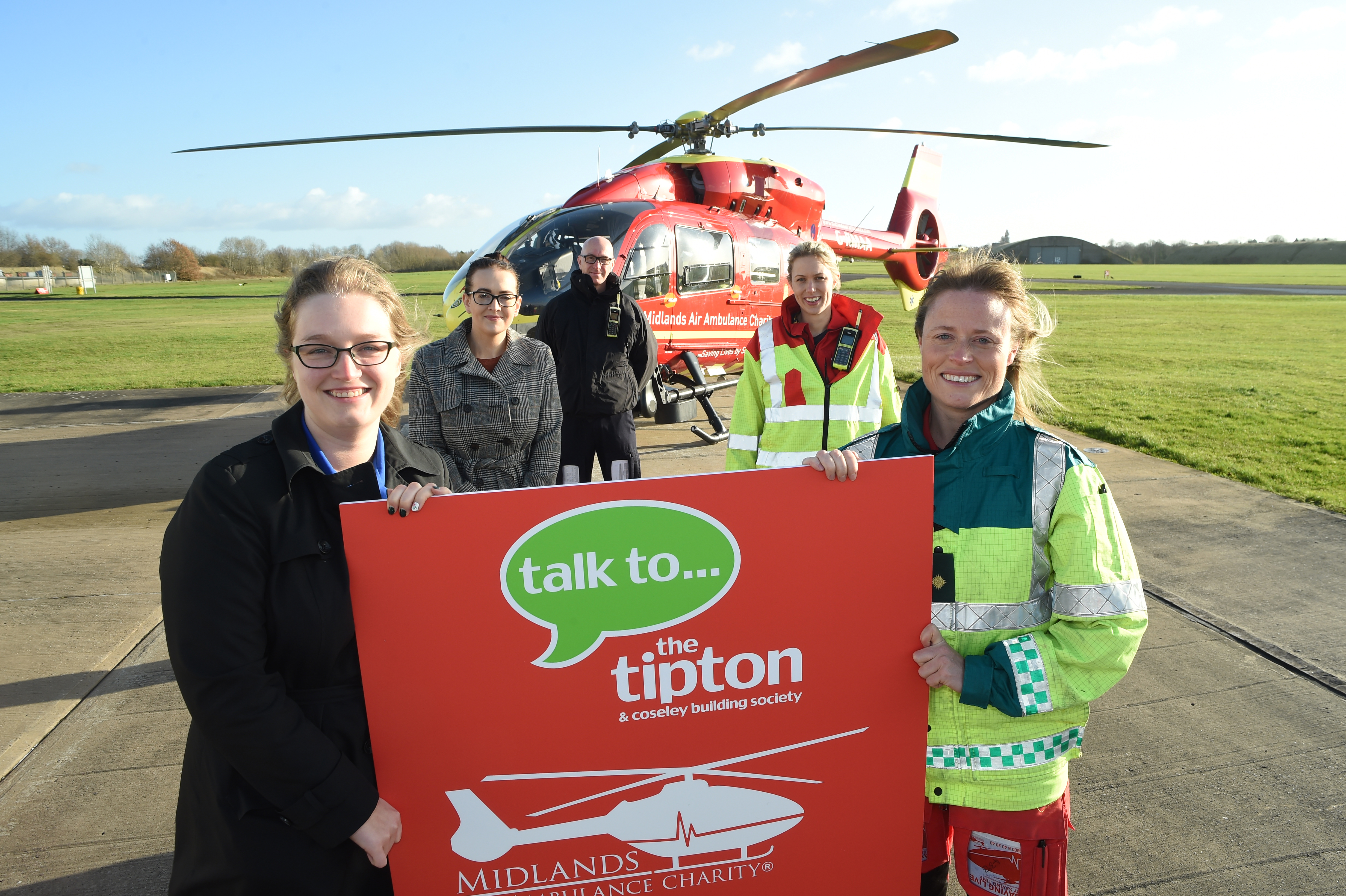 Savings Account Takes Off For Midlands Air Ambulance Charity