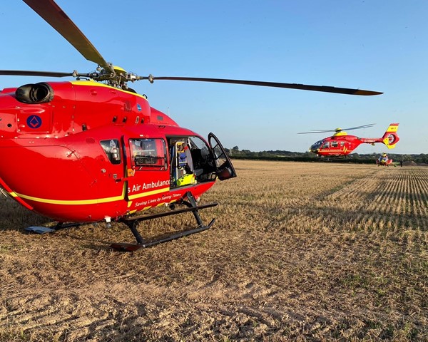 Serious head-on collision in Shropshire