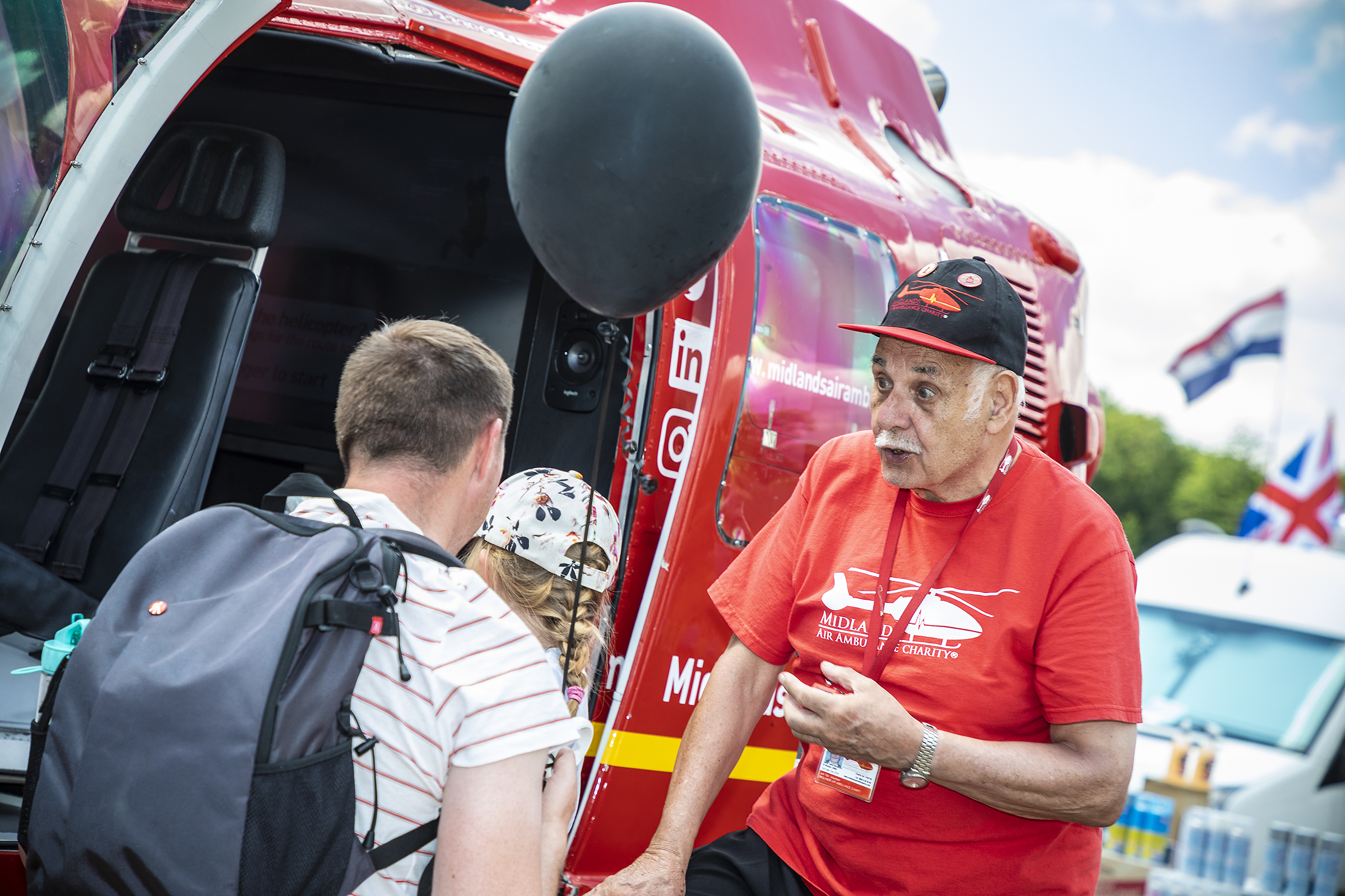 Dedicated Midlands Air Ambulance Charity Volunteer Retires After 30 Years