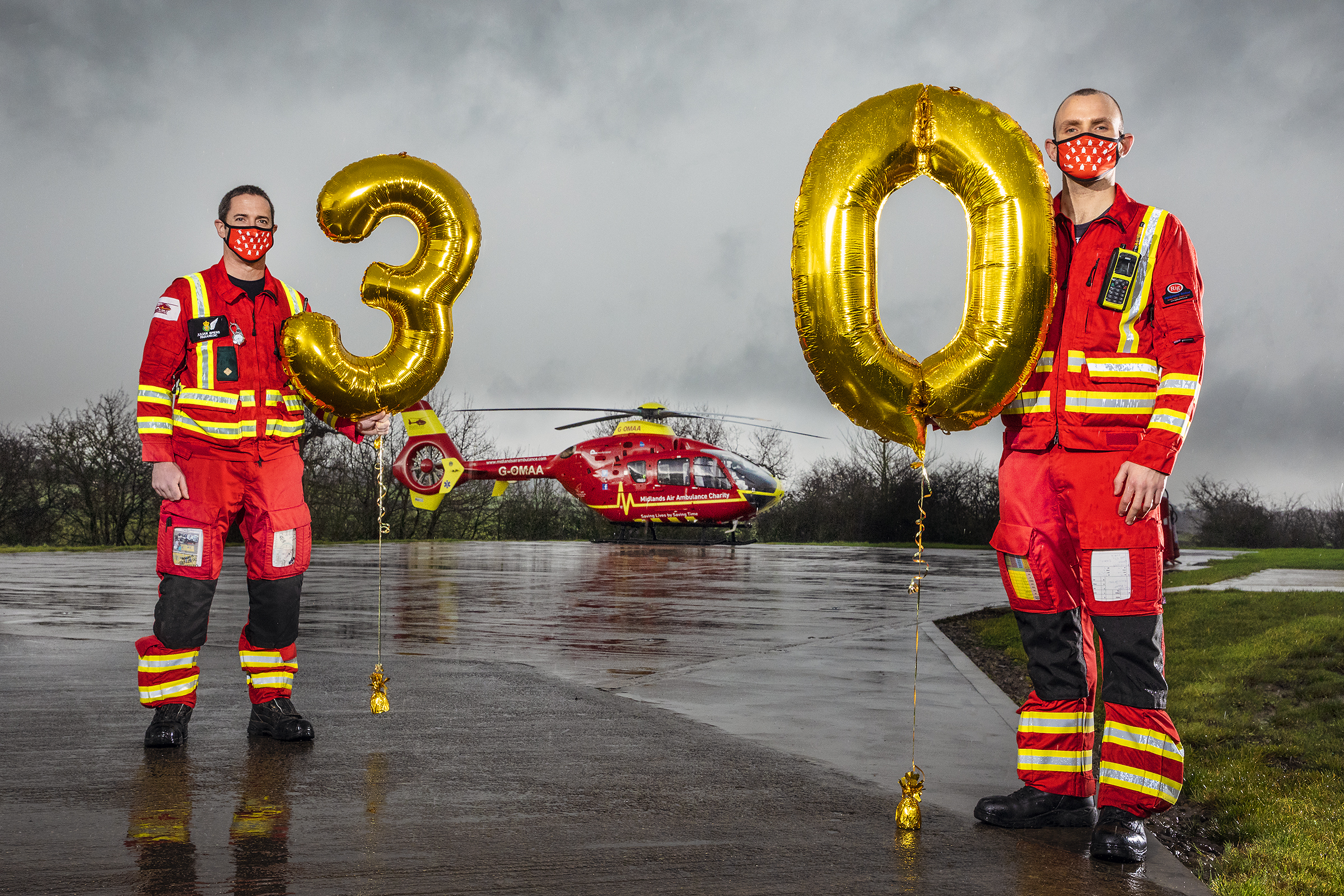 Go Red As Midlands Air Ambulance Charity Celebrates 30th Year in the Midlands