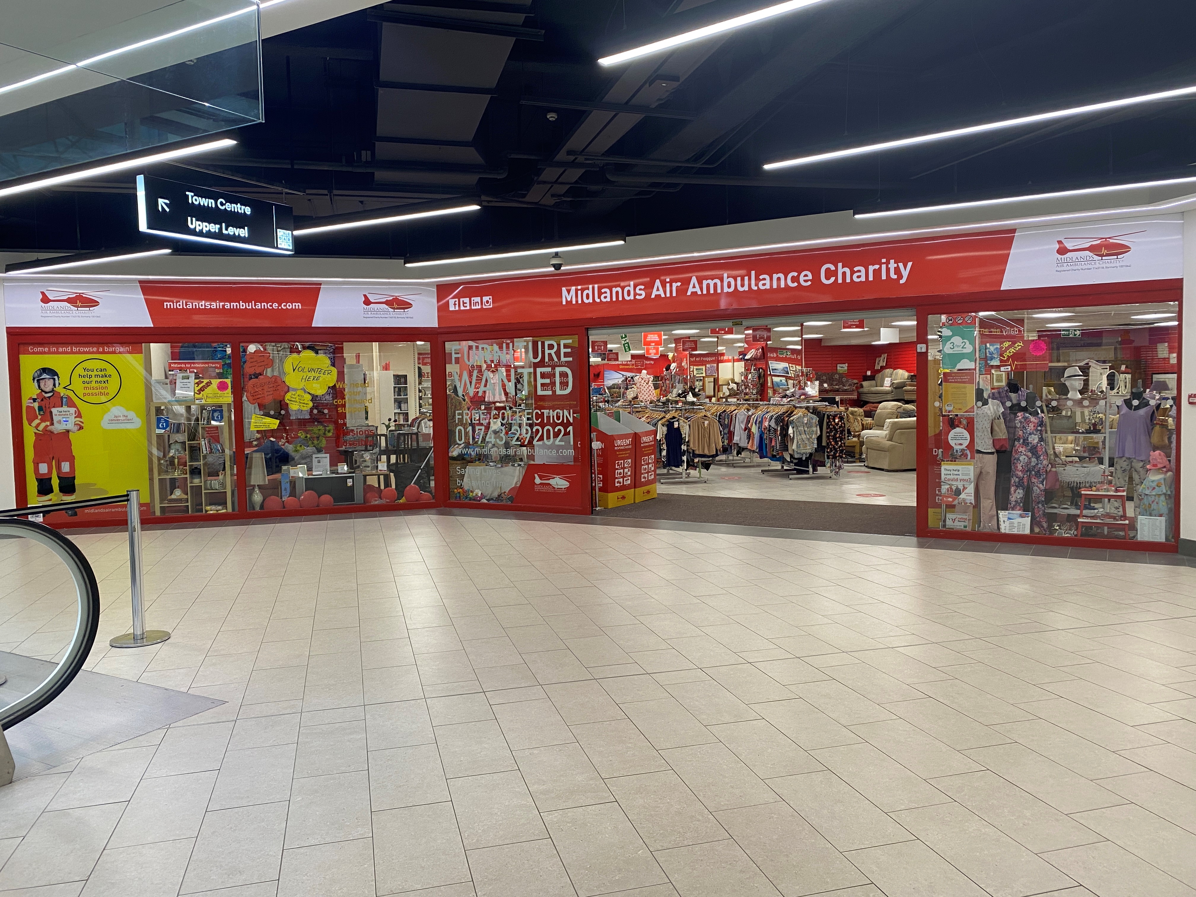 Midlands Air Ambulance Charity’s Shrewsbury Shop to Receive a Rapid Response Refit