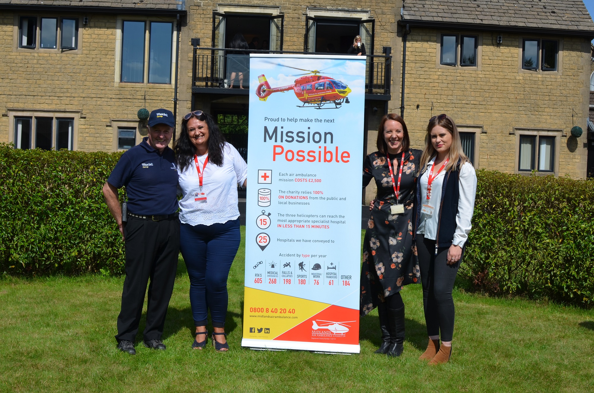 Legendary Racehorse Trainer, Jonjo O’Neill Welcomes Midlands Air Ambulance Charity and Friends