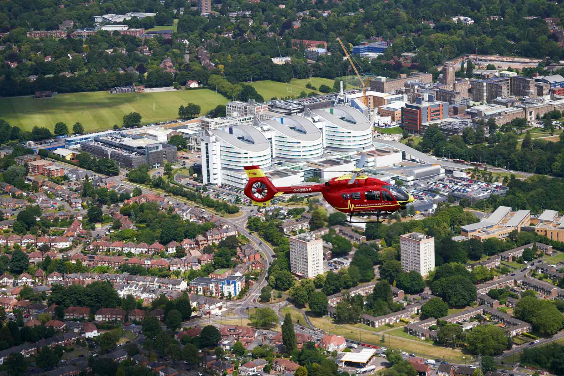 Motorcyclist Airlifted to Major Trauma Centre