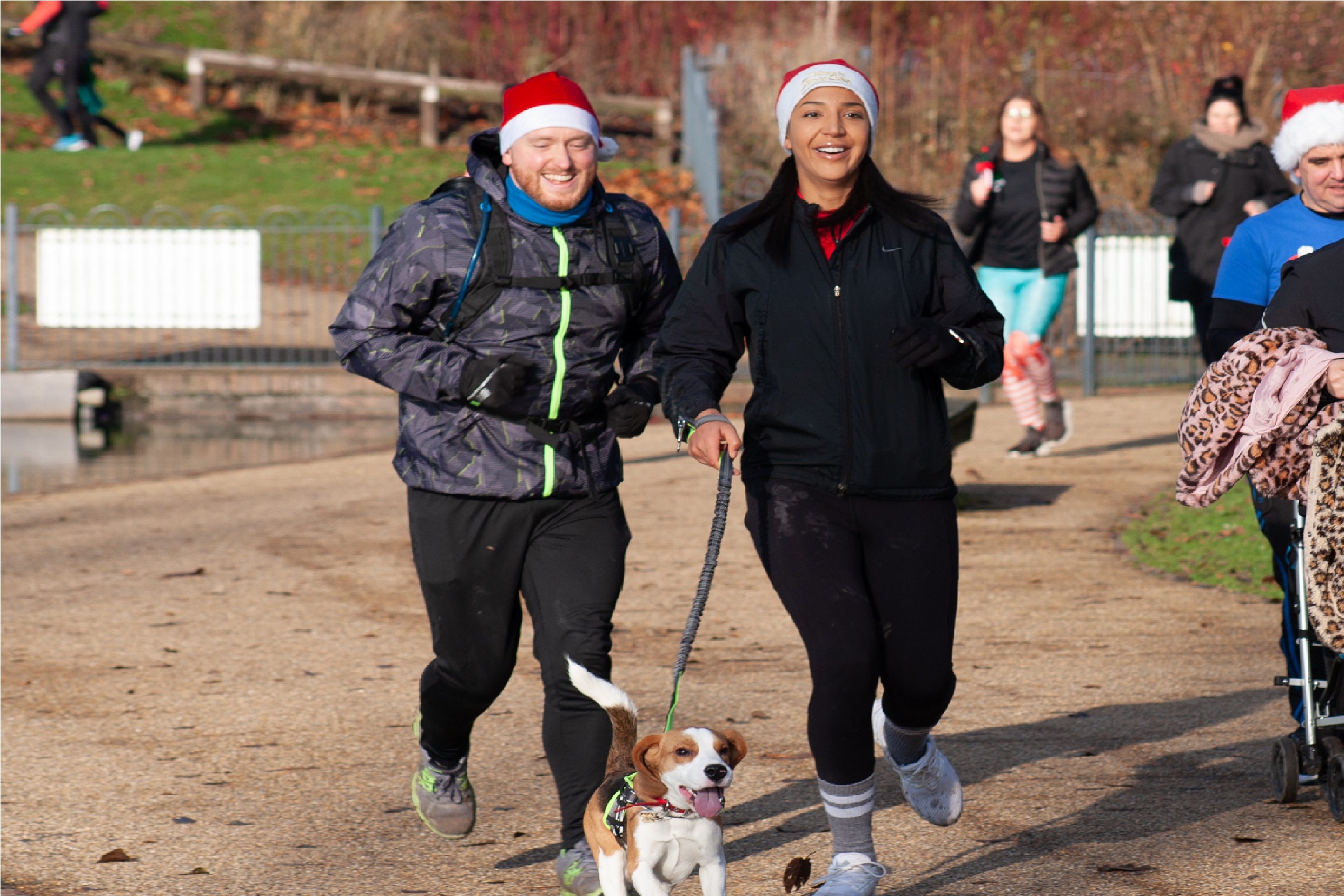 Festive Fun Run In Aid Of Midlands Air Ambulance Charity