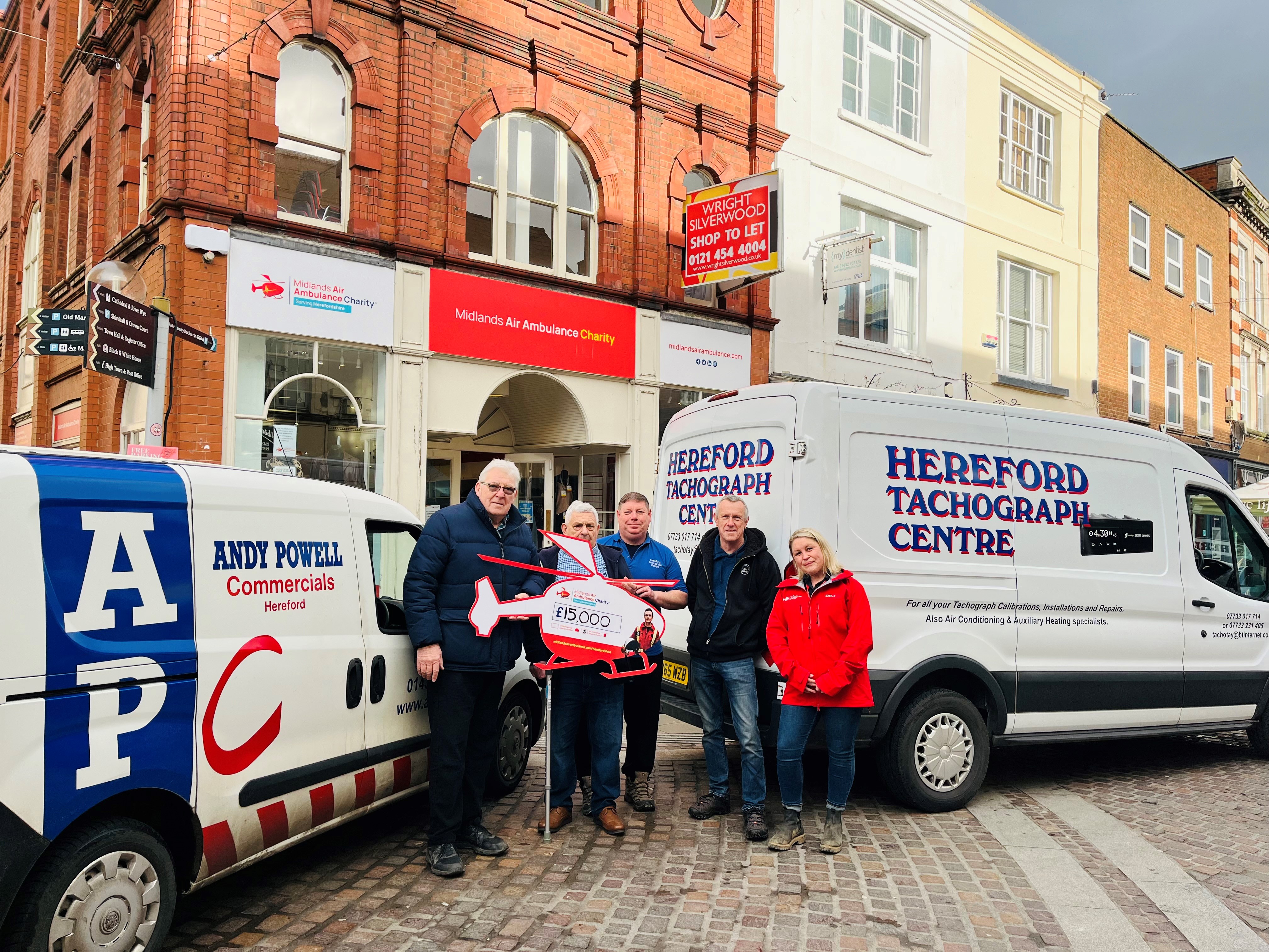 Hereford Truck Show Supports Midlands Air Ambulance Charity