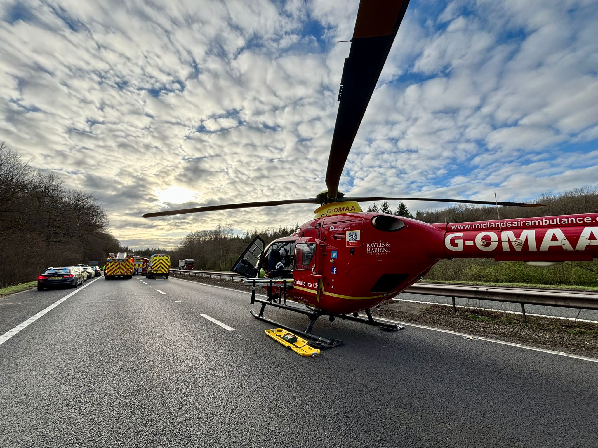 Lorry driver fatally injured on M50