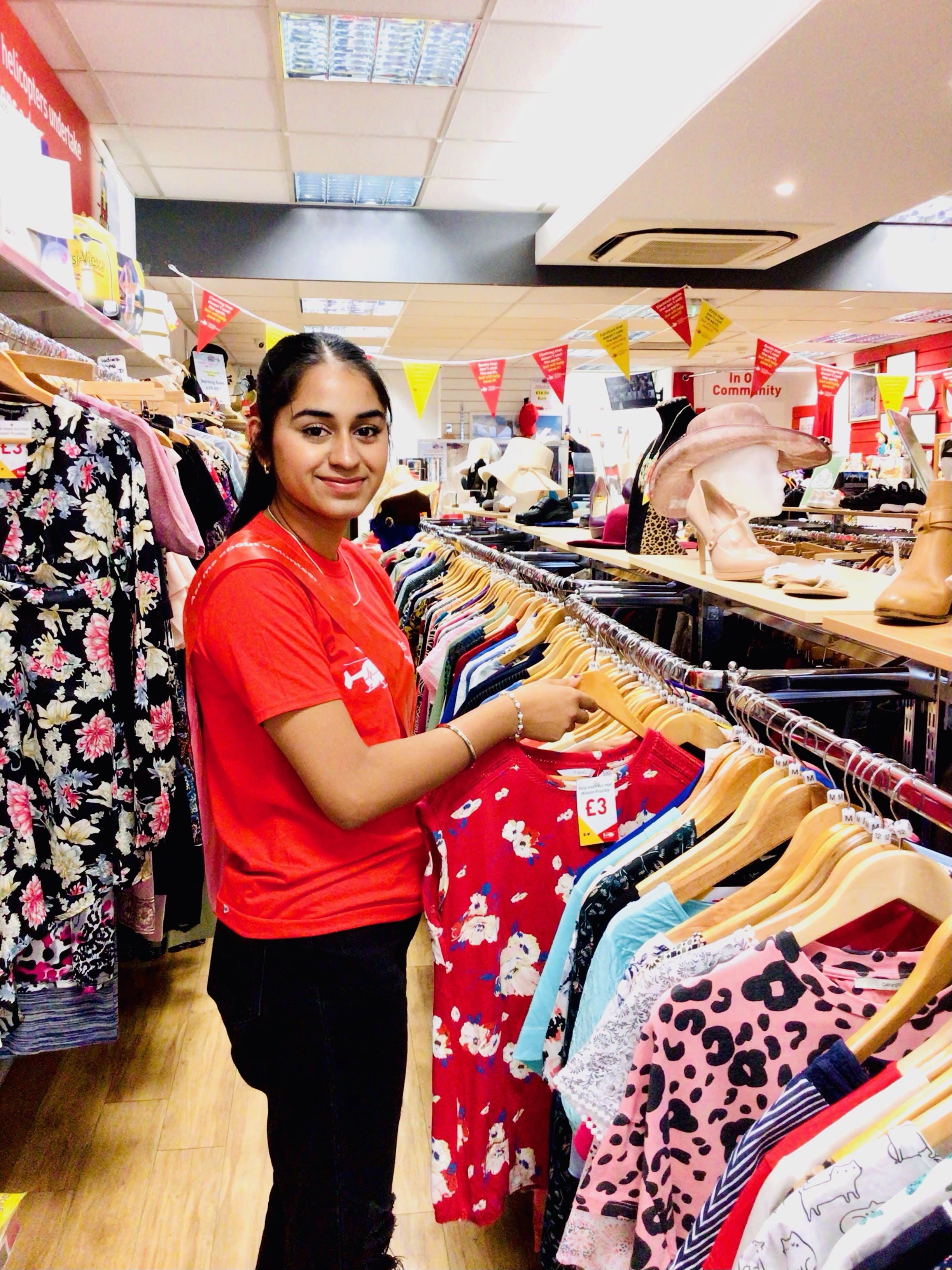 Volunteer in one of our charity shops