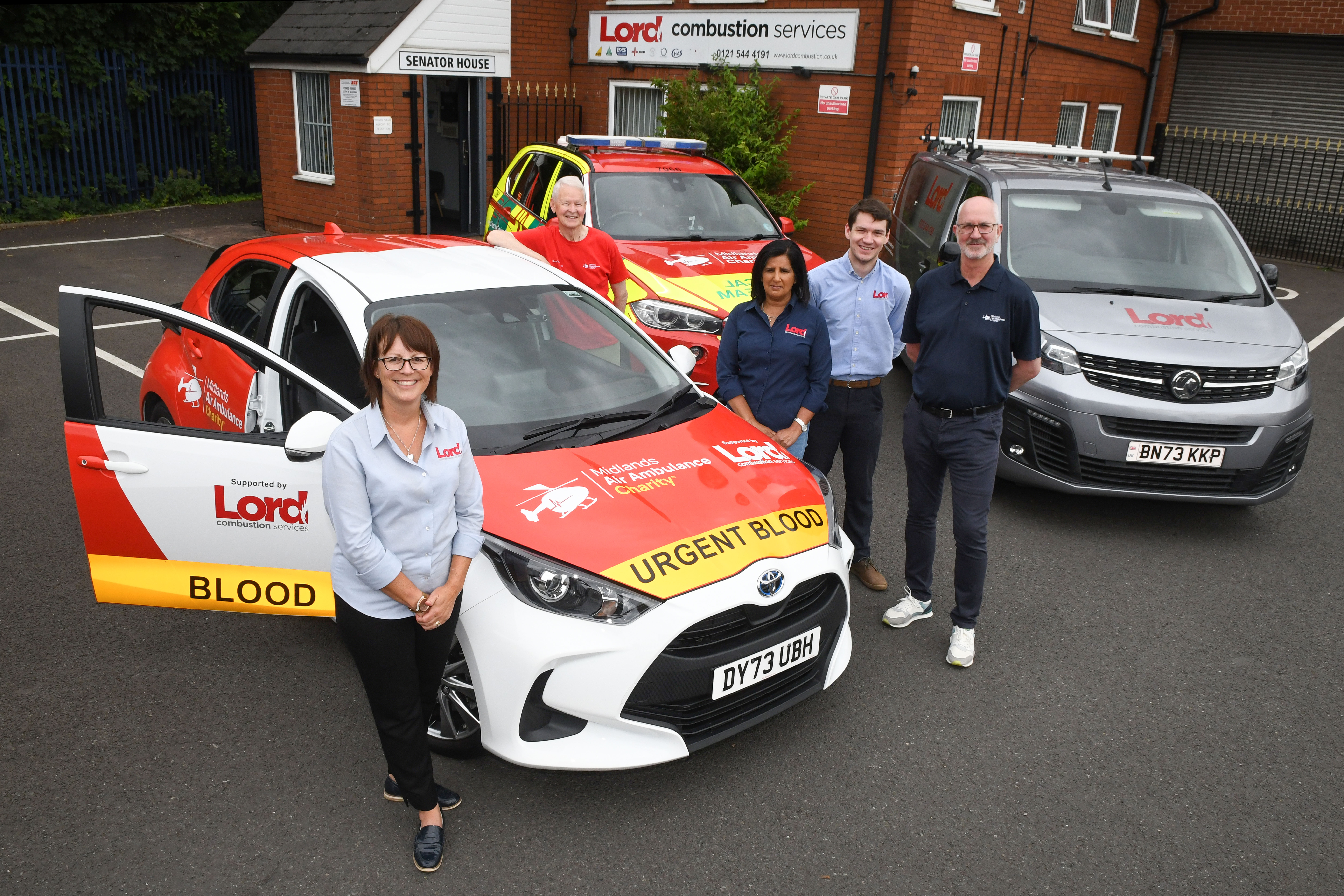 Vital Blood Delivery Car Surpasses 10,000 Miles Thanks To Lord Combustion Services