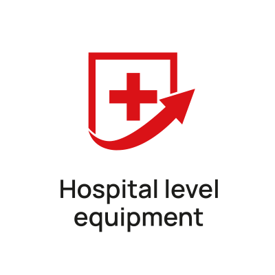 Hospital-level equipment