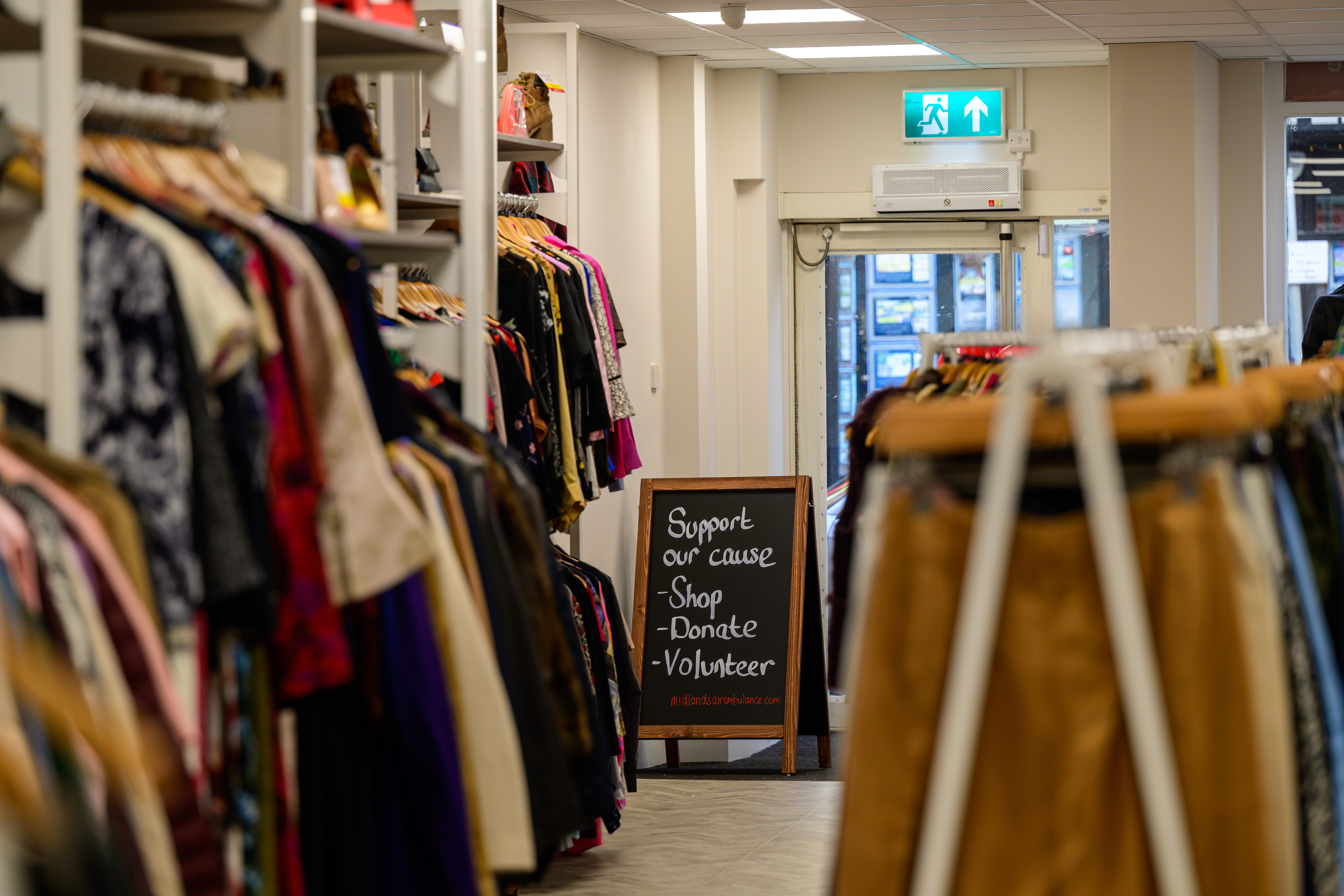Clear Out for a Cause with Midlands Air  Ambulance Charity Shops