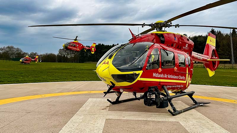 Pedestrian Airlifted To Major Trauma Centre