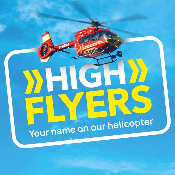 Your Name On Midlands Air Ambulance Charity’s New Helicopter