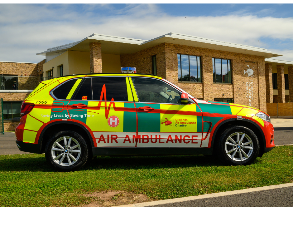 Midlands Air Ambulance Charity’s Call For Support Through Payroll Giving