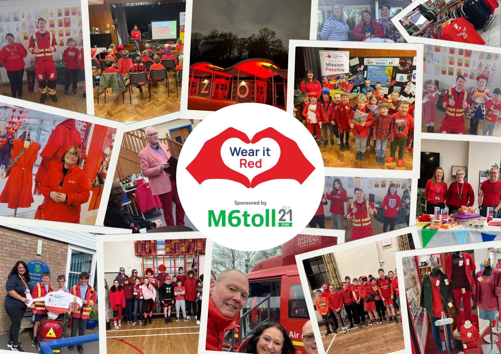 Midlands Air Ambulance Charity Is Mission Red-dy Thanks to Wear it Red 2025