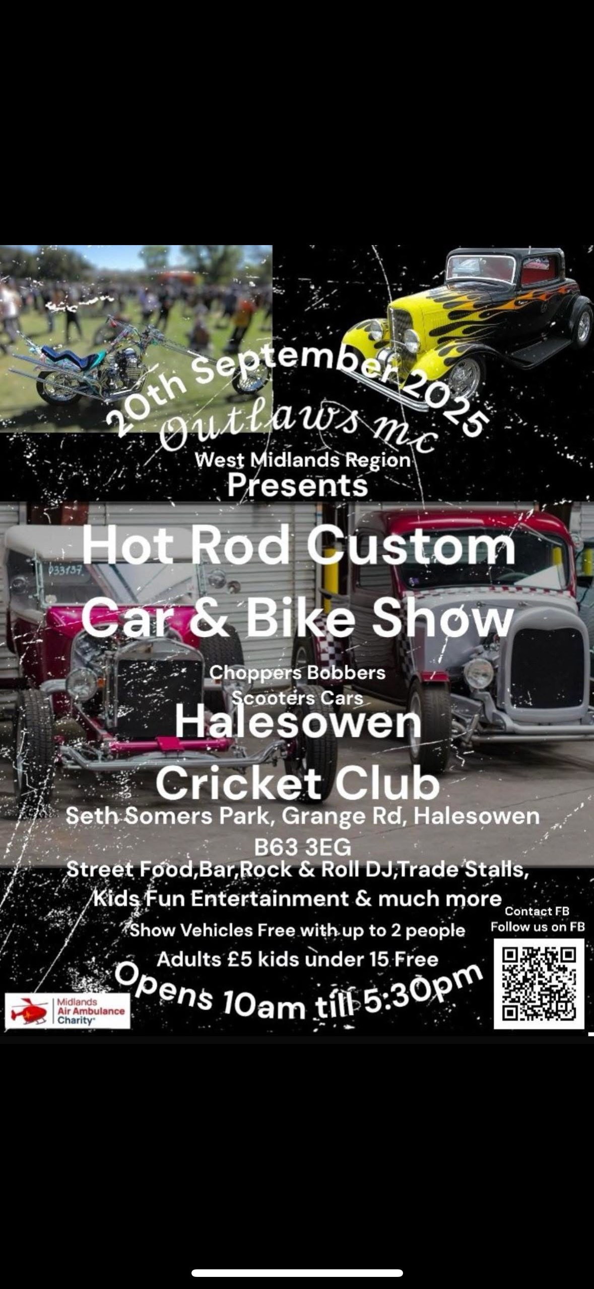 Hot Rod Custom Car and Bike Show hosted by Outlaws MC Black Country ...