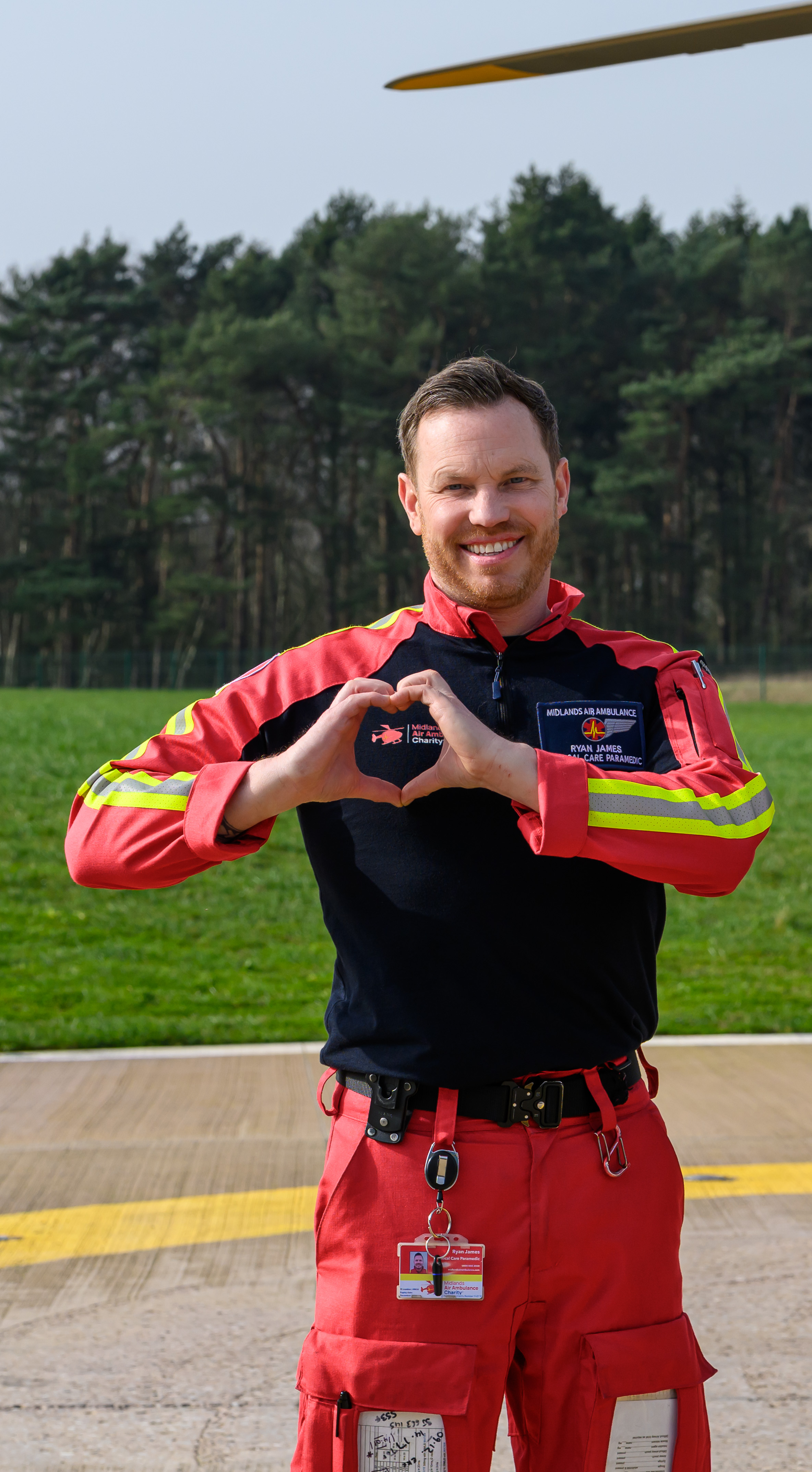 Wear it Red Raises Lifesaving Boost for Midlands Air Ambulance Charity