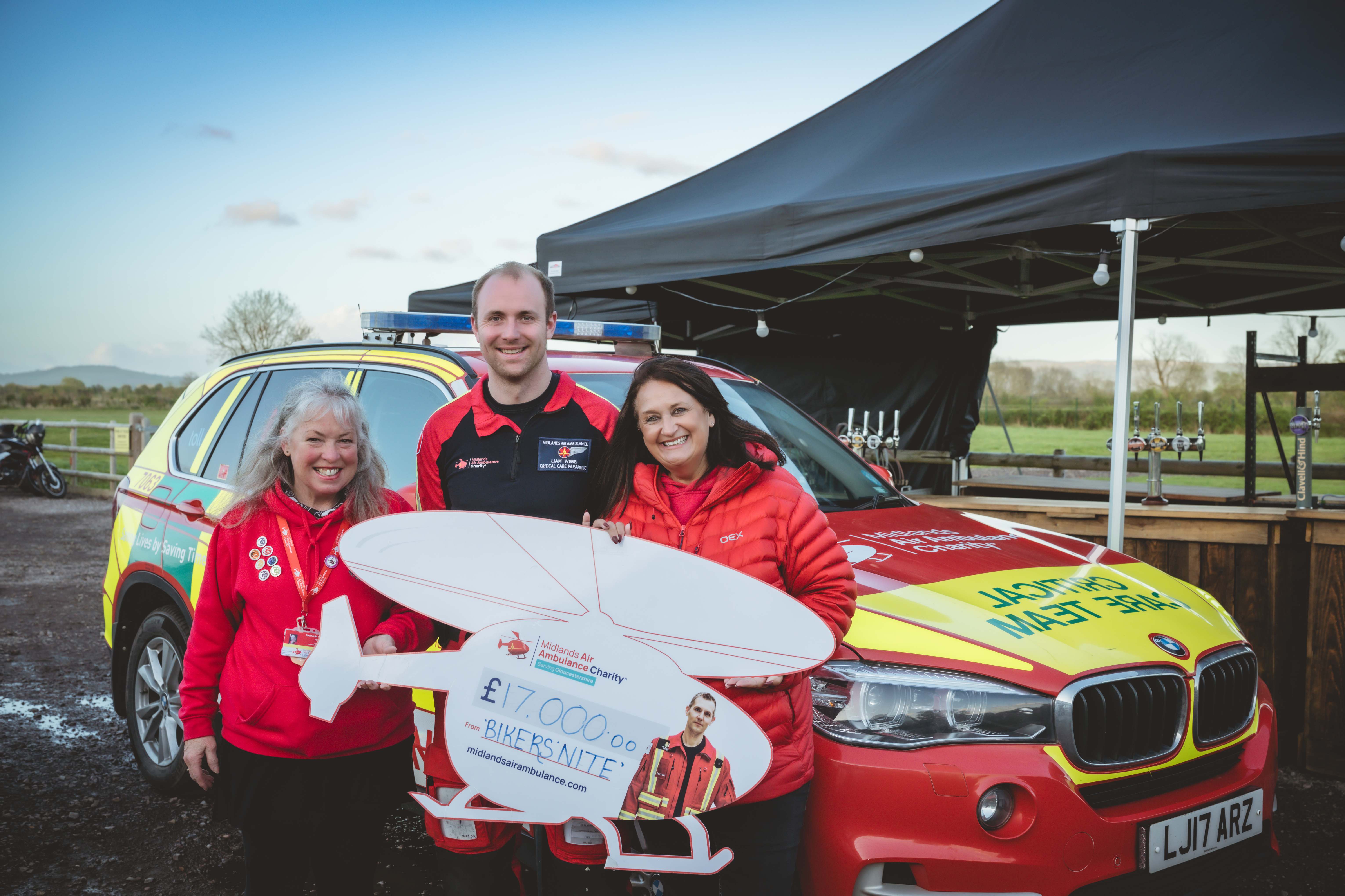 Cotswold Bikers' Nite Raise More Than £17,000 for Midlands Air Ambulance Charity