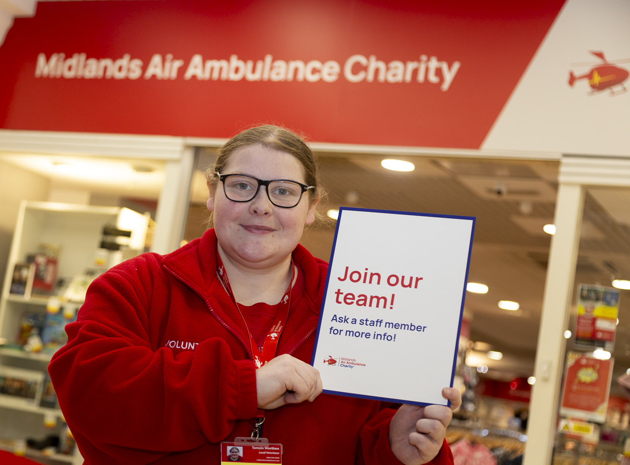 Midlands Air Ambulance Charity to Open New Shop in Market Drayton and Calls for Volunteers
