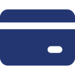 Icon Credit Card Blue