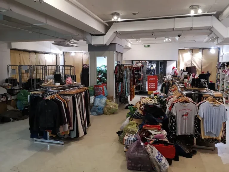 Maac Gloucester Clothing Store With A Variety Of Clothes On Racks 2