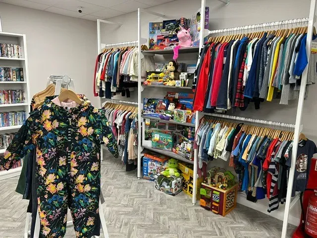 Maac Ross On Wye There Is A Closet With A Variety Of Clothes And Toys
