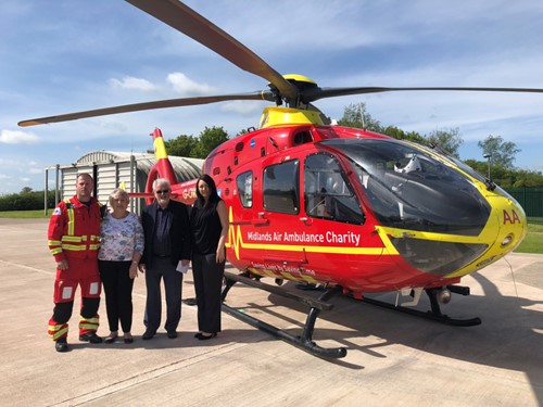 Base Visit James Coombes Family