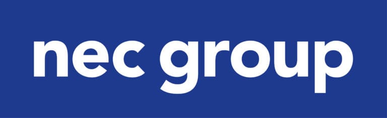 Nec Group Master Tab Logo Blue