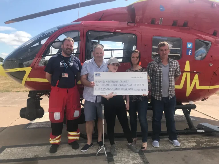 Sophie Price Cheque Presentation