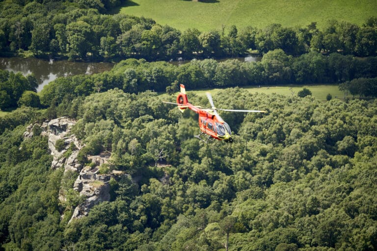 Heli Over Rural Maa Air 1950