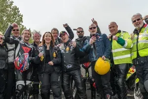 Maac Group Of Bikers Posing For A Picture With Their Motorcycles