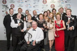 Maac Group Of People Posing For A Photo With Their Awards