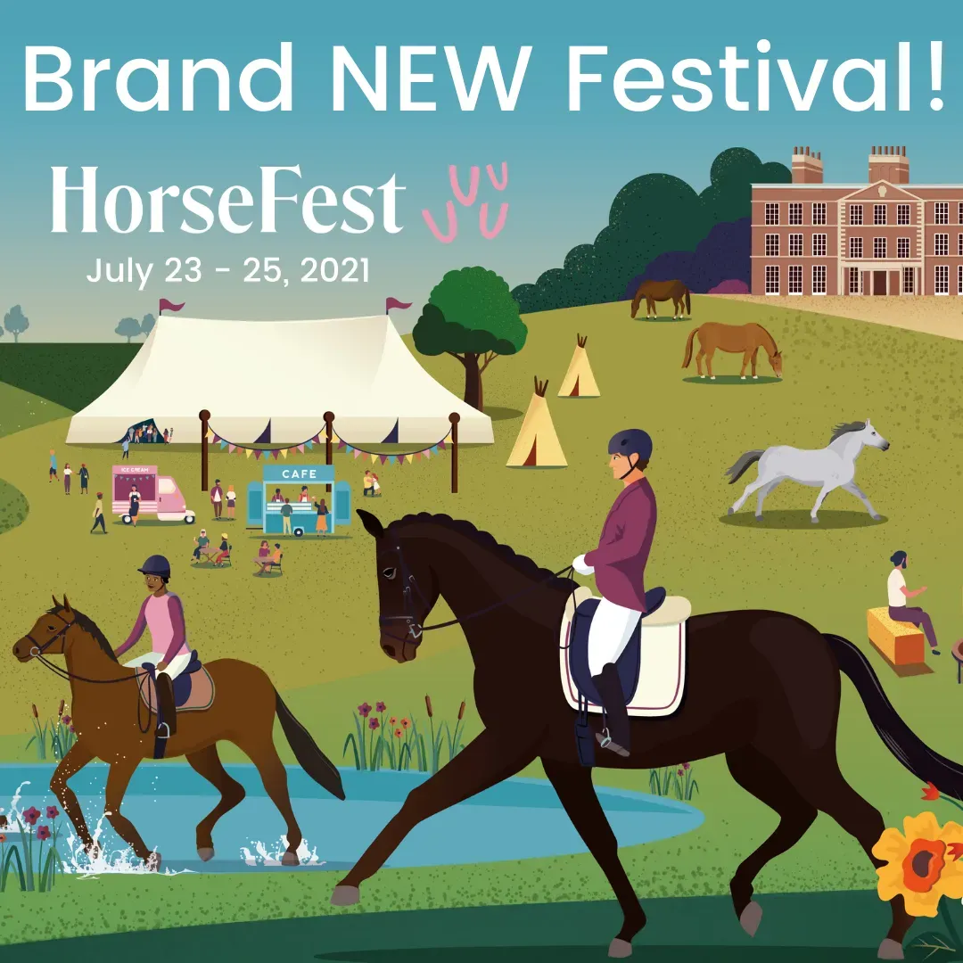 Maac Image Of A Horse And Rider In A Field With A Tent