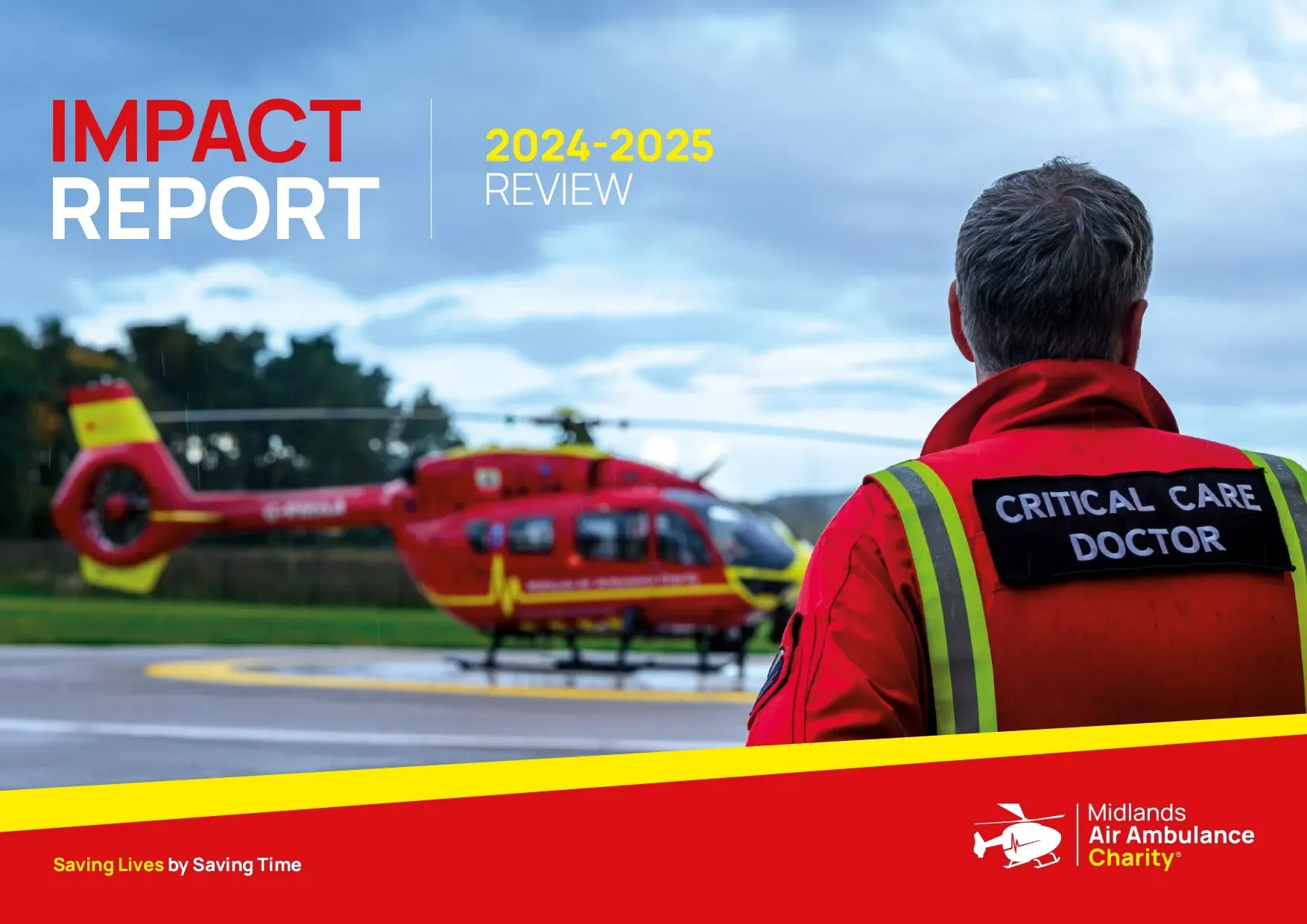 Maac Image Of A Man In A Red Jacket Standing In Front Of A Helicopter