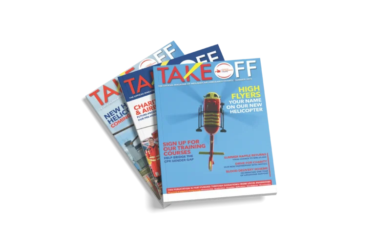 Midlands Air Ambulance Takeoff Magazine Multiple Issues