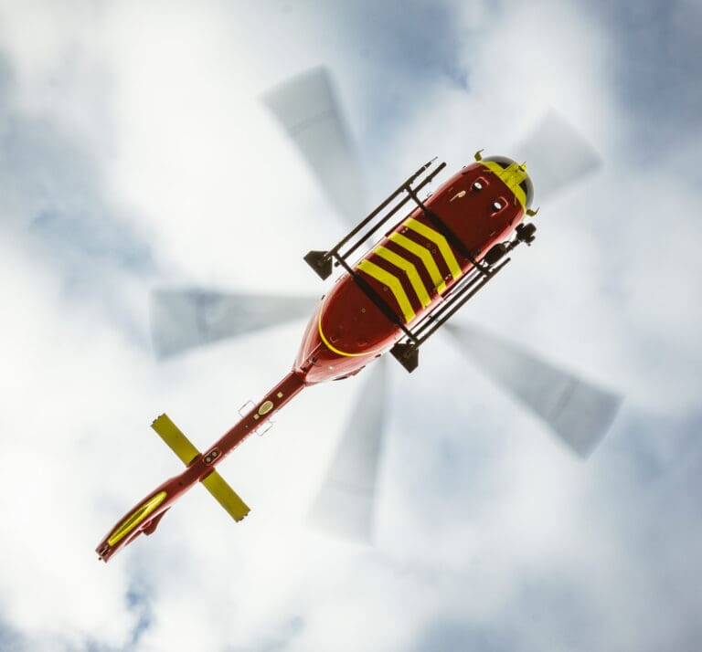 Heli From Underneath Abhq Staged Incident 167