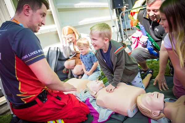 Future Lifesavers Trained At Charity Event