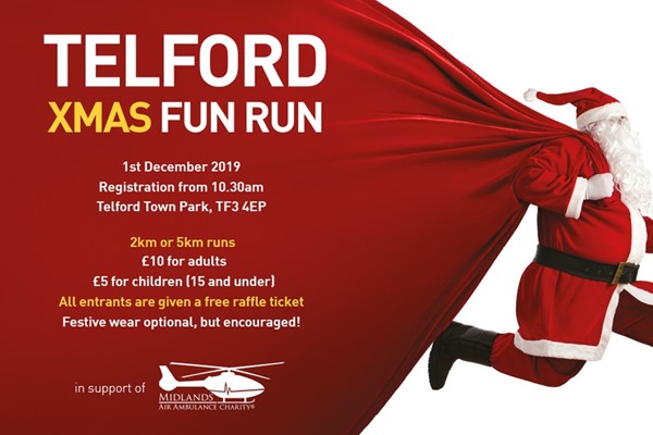 Calling All Santas For Telford Fun Run