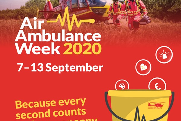 Midlands Air Ambulance Charity Is Counting On You To Help During Air Ambulance Week