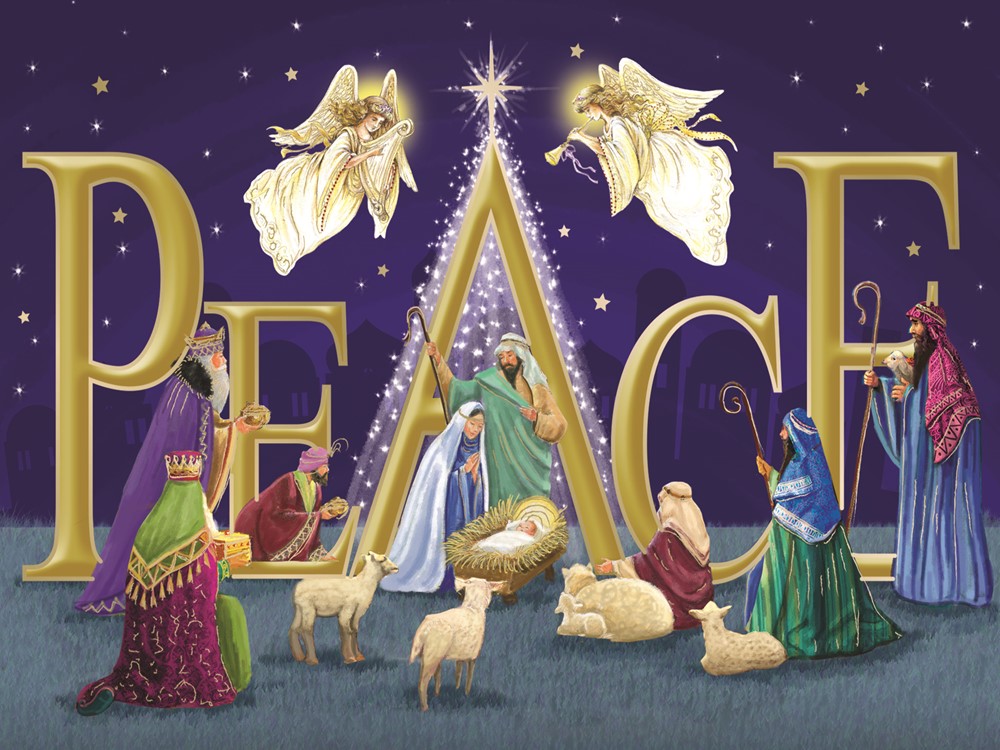 Peace and the Three Kings Christmas Cards