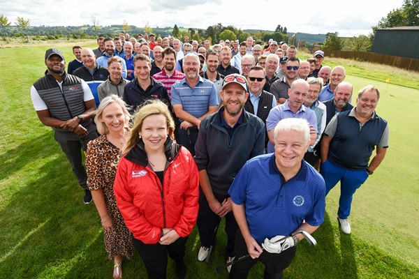 Corporate Supporters Swing Into Action For Midlands Air Ambulance Charity