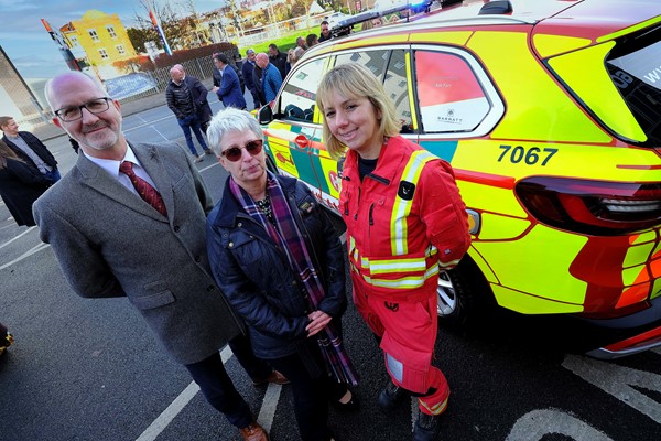Tribute Made by Barratt Homes and Midlands Air Ambulance Charity for Beloved Colleague